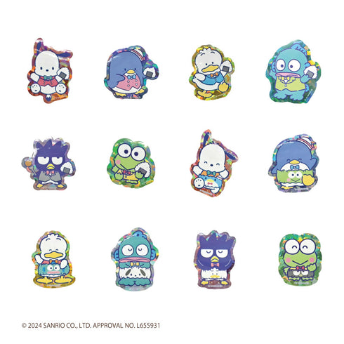 『サンリオキャラクターズ』はぴだんぶい トレーディング キラキラステッカー BOX
